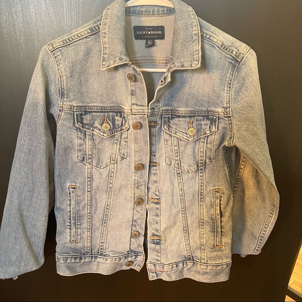 LUCKY 🍀 BRAND JEAN JACKET